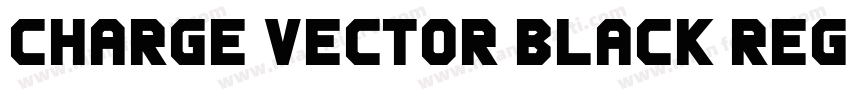 Charge Vector Black Regular字体转换